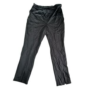 Isabel + Ingrid Maternity Jeggings Womens XL Black Stretch Full Panel NWT